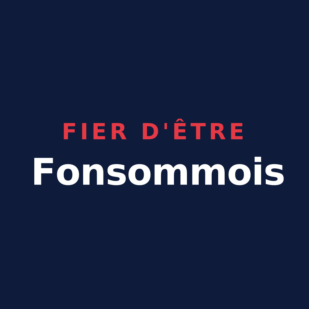 T-shirt « Fier d'être Fonsommois » — design pour Fonsomme