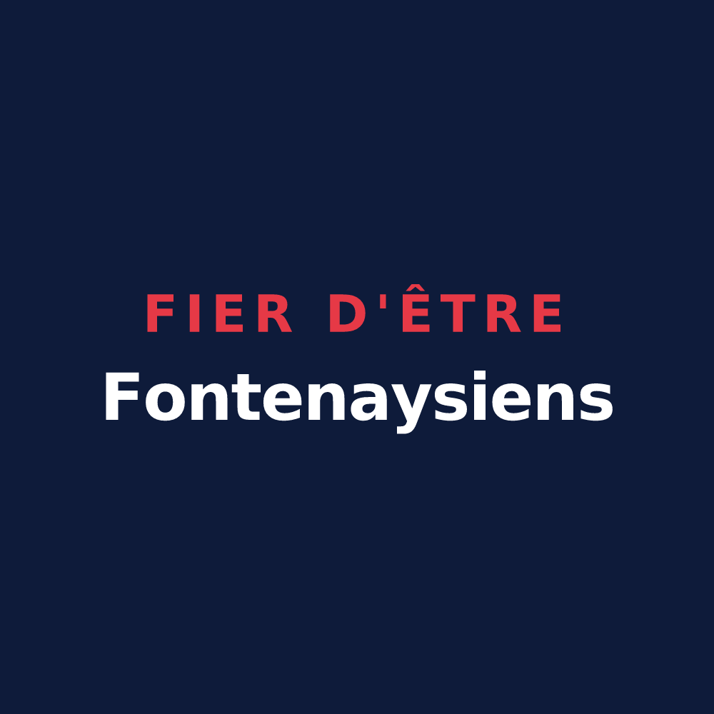 T-shirt « Fier d'être Fontenaysiens » — design pour Fontenay-sur-Loing