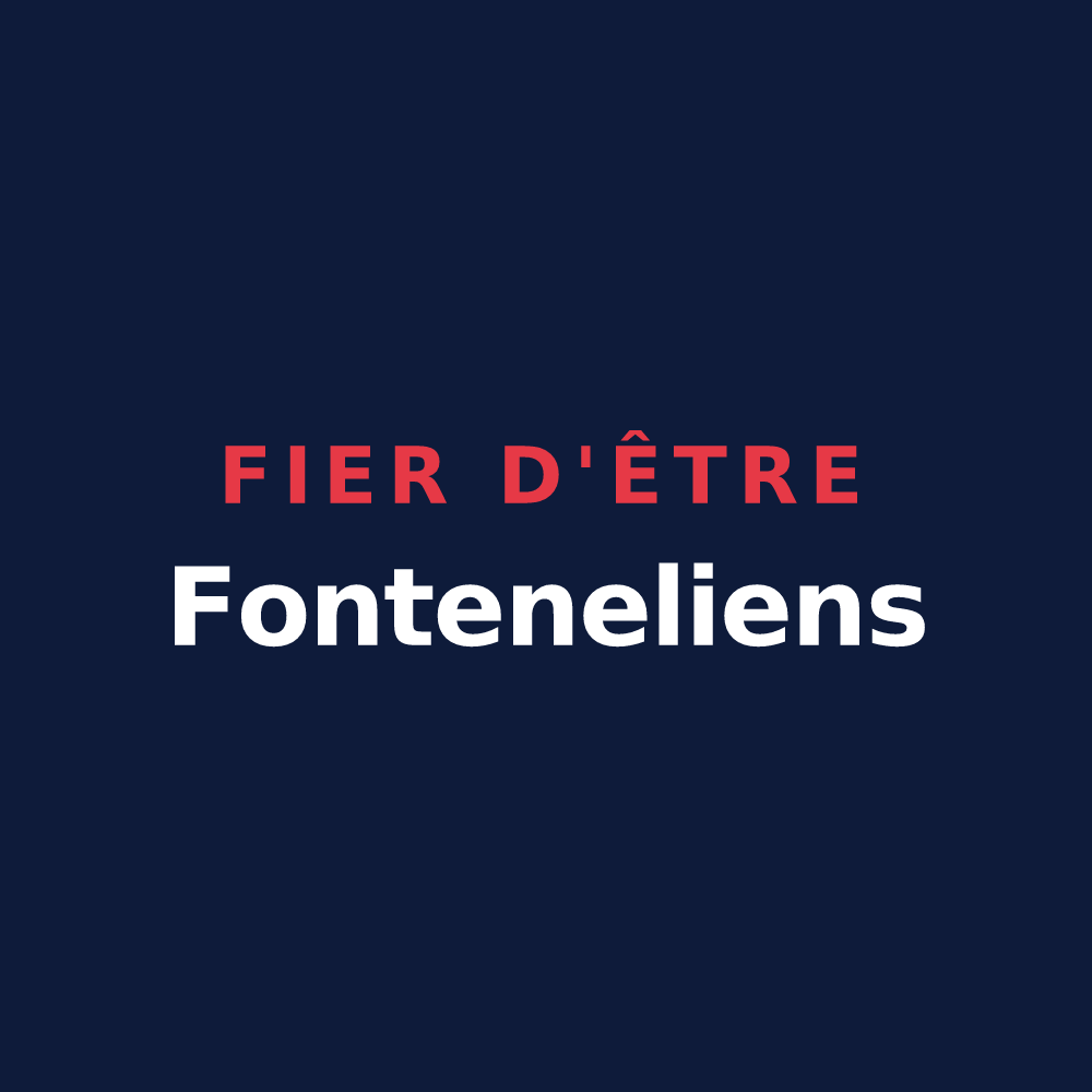 T-shirt « Fier d'être Fonteneliens » — design pour Fontenelle-Montby