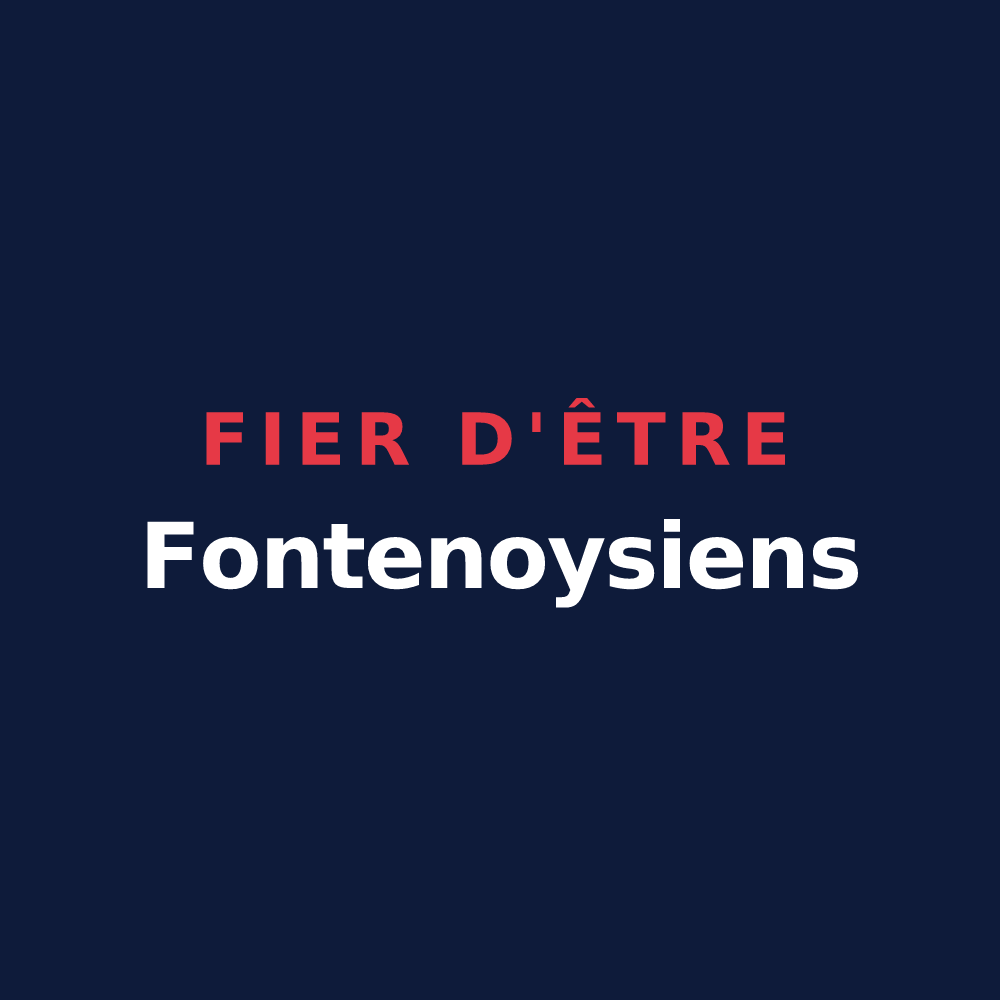 T-shirt « Fier d'être Fontenoysiens » — design pour Fontenoy-sur-Moselle