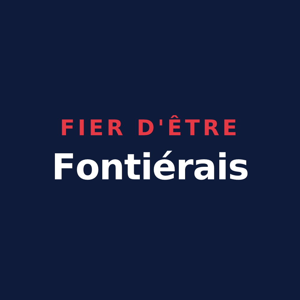 T-shirt « Fier d'être Fontiérais » — design pour Fontiers-Cabardès