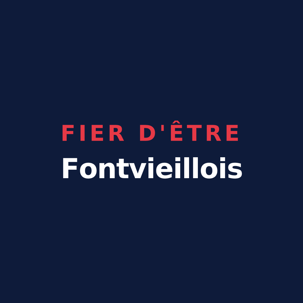 T-shirt « Fier d'être Fontvieillois » — design pour Fontvieille