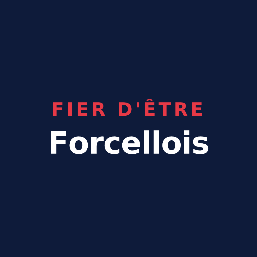 T-shirt « Fier d'être Forcellois » — design pour Forcelles-Saint-Gorgon