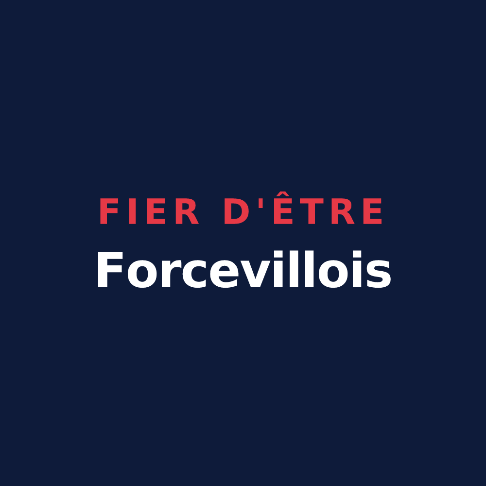 T-shirt « Fier d'être Forcevillois » — design pour Forceville