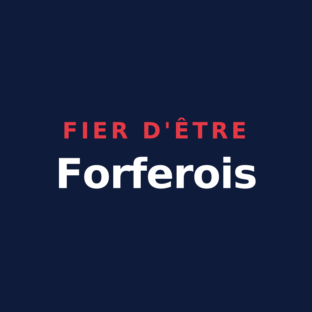 T-shirt « Fier d'être Forferois » — design pour Forfry