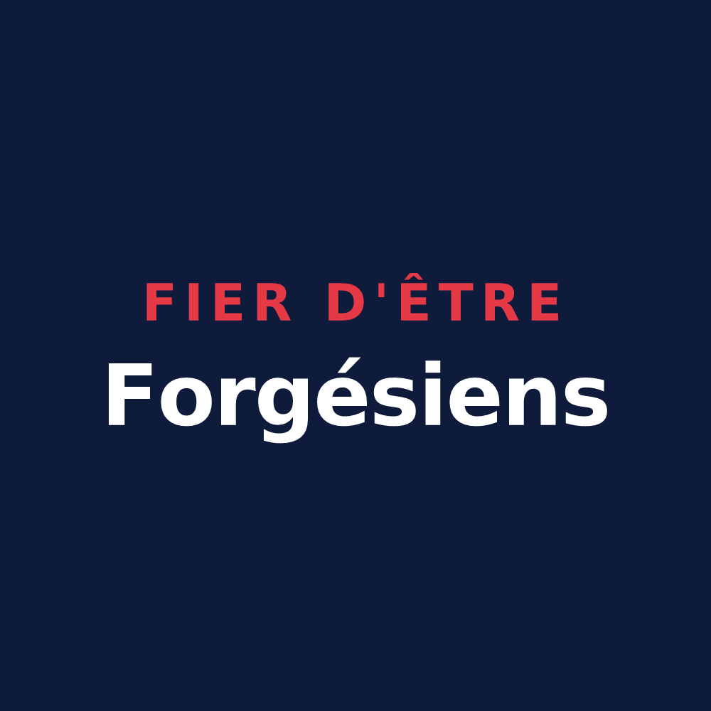 T-shirt « Fier d'être Forgésiens » — design pour Forgès