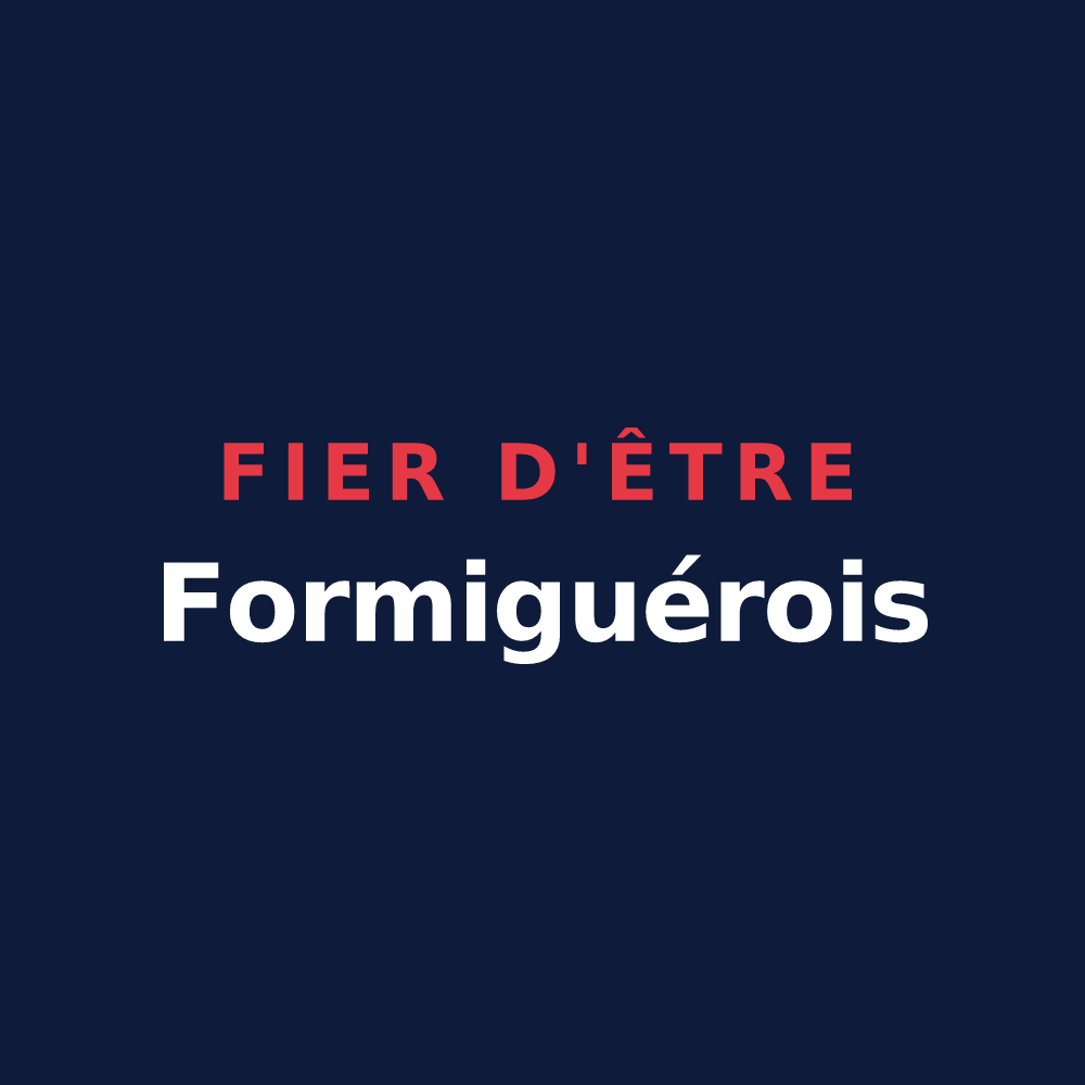 T-shirt « Fier d'être Formiguérois » — design pour Formiguères