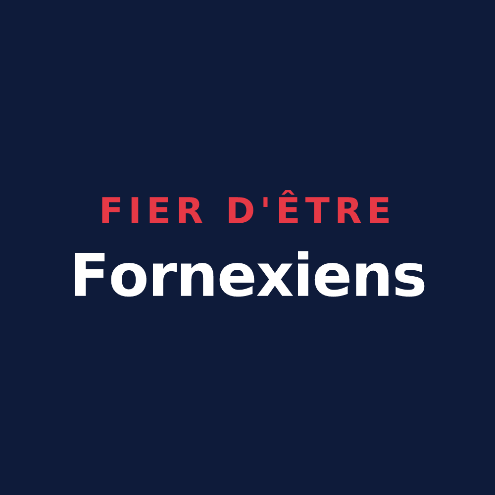 T-shirt « Fier d'être Fornexiens » — design pour Fornex