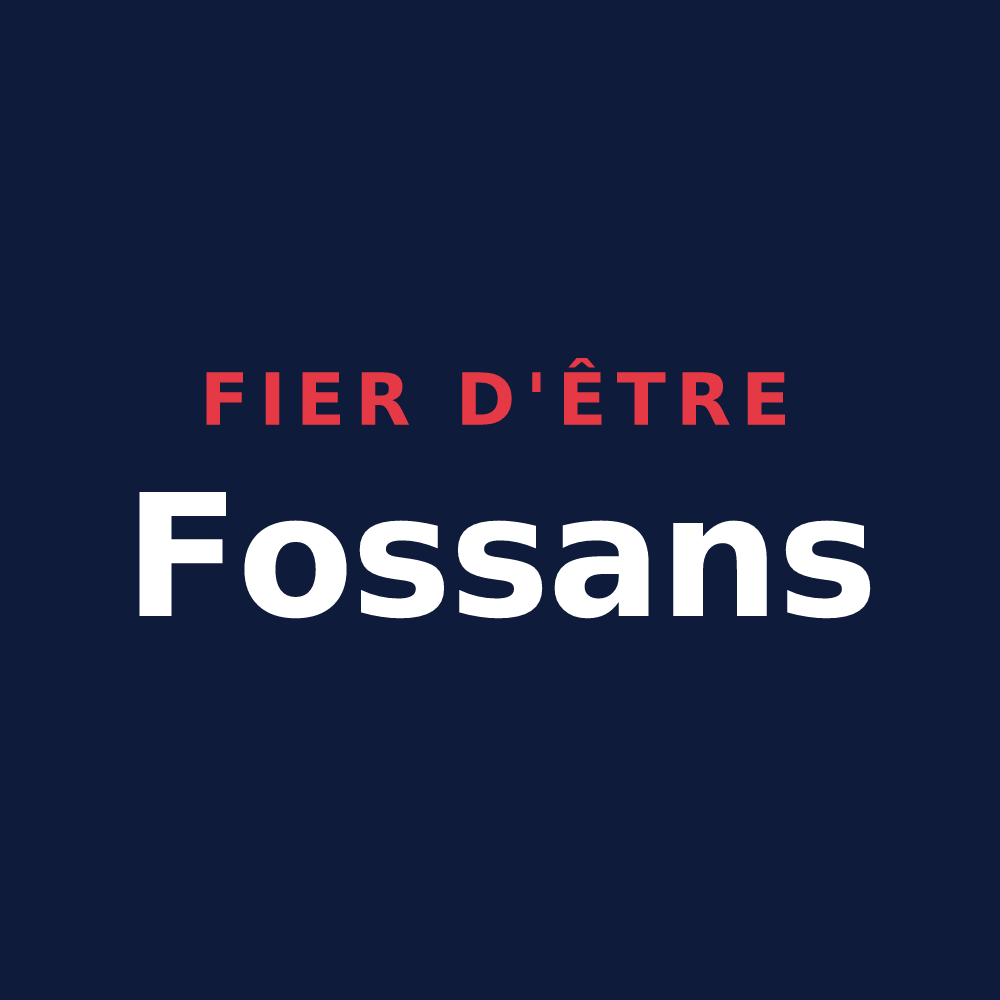 T-shirt « Fier d'être Fossans » — design pour Fosse