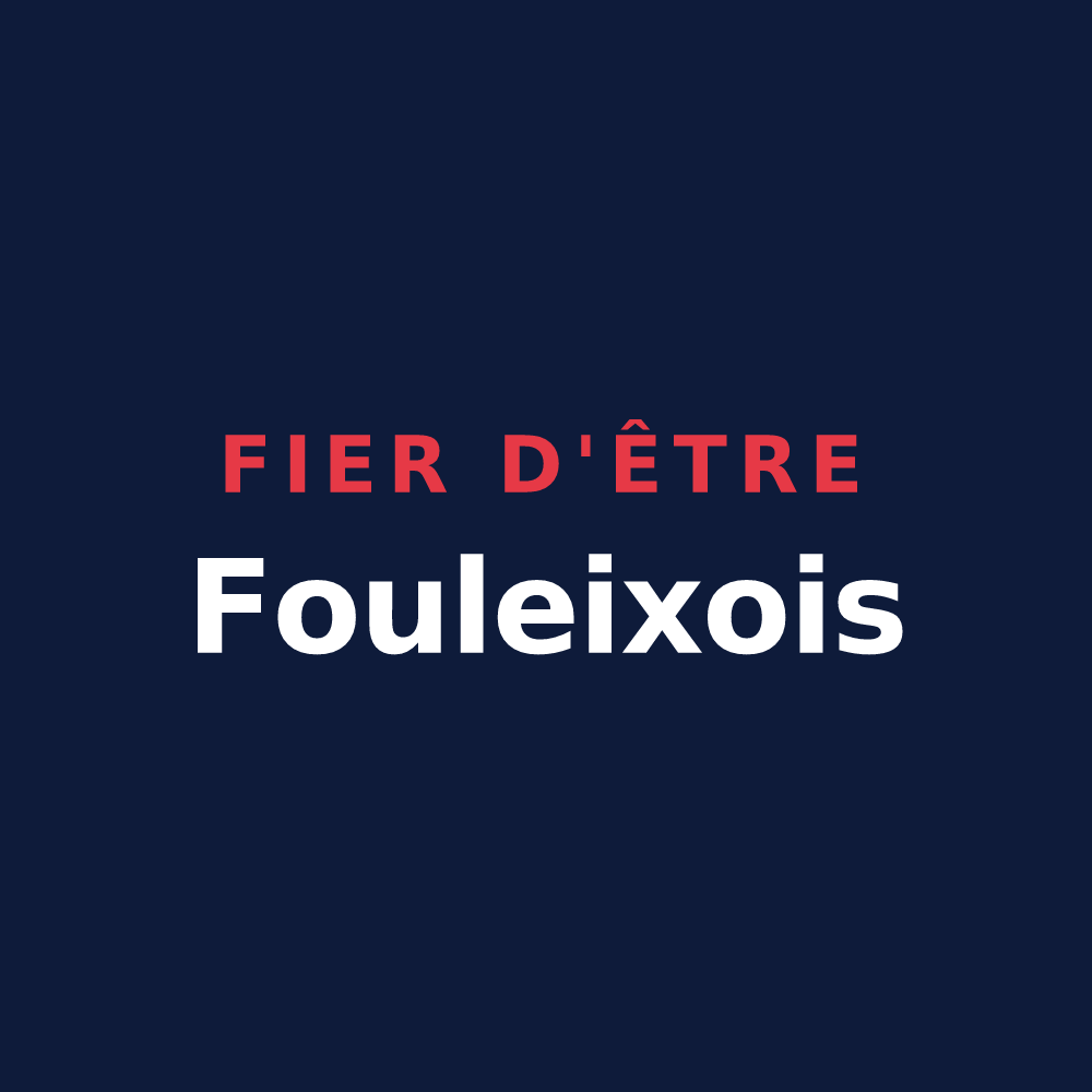 T-shirt « Fier d'être Fouleixois » — design pour Fouleix