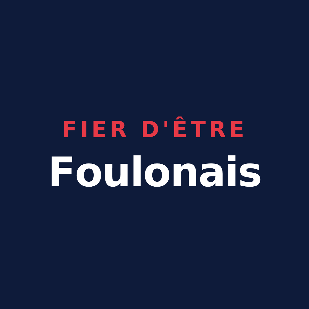 T-shirt « Fier d'être Foulonais » — design pour Foulognes