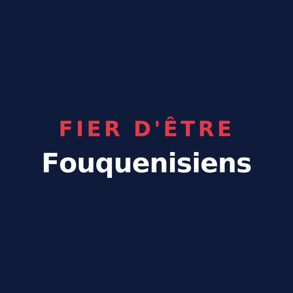 T-shirt « Fier d'être Fouquenisiens » — design pour Fouquenies