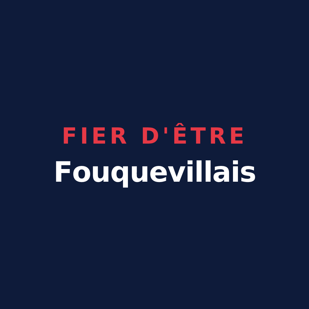T-shirt « Fier d'être Fouquevillais » — design pour Fouqueville