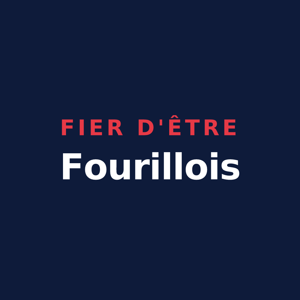 T-shirt « Fier d'être Fourillois » — design pour Fourilles