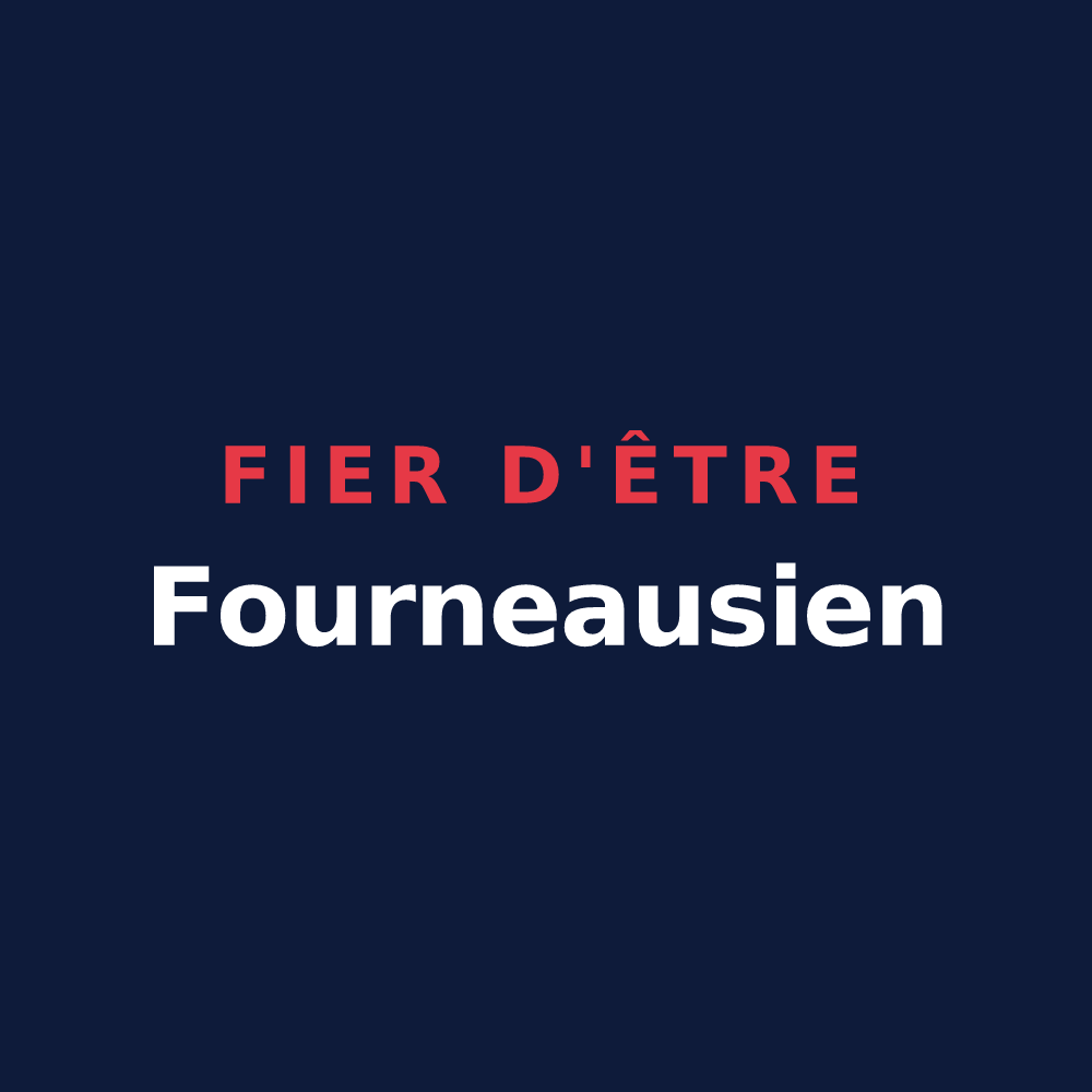 T-shirt « Fier d'être Fourneausien » — design pour Fourneaux