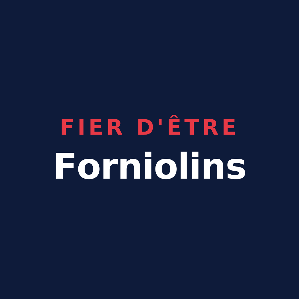 T-shirt « Fier d'être Forniolins » — design pour Fourneaux