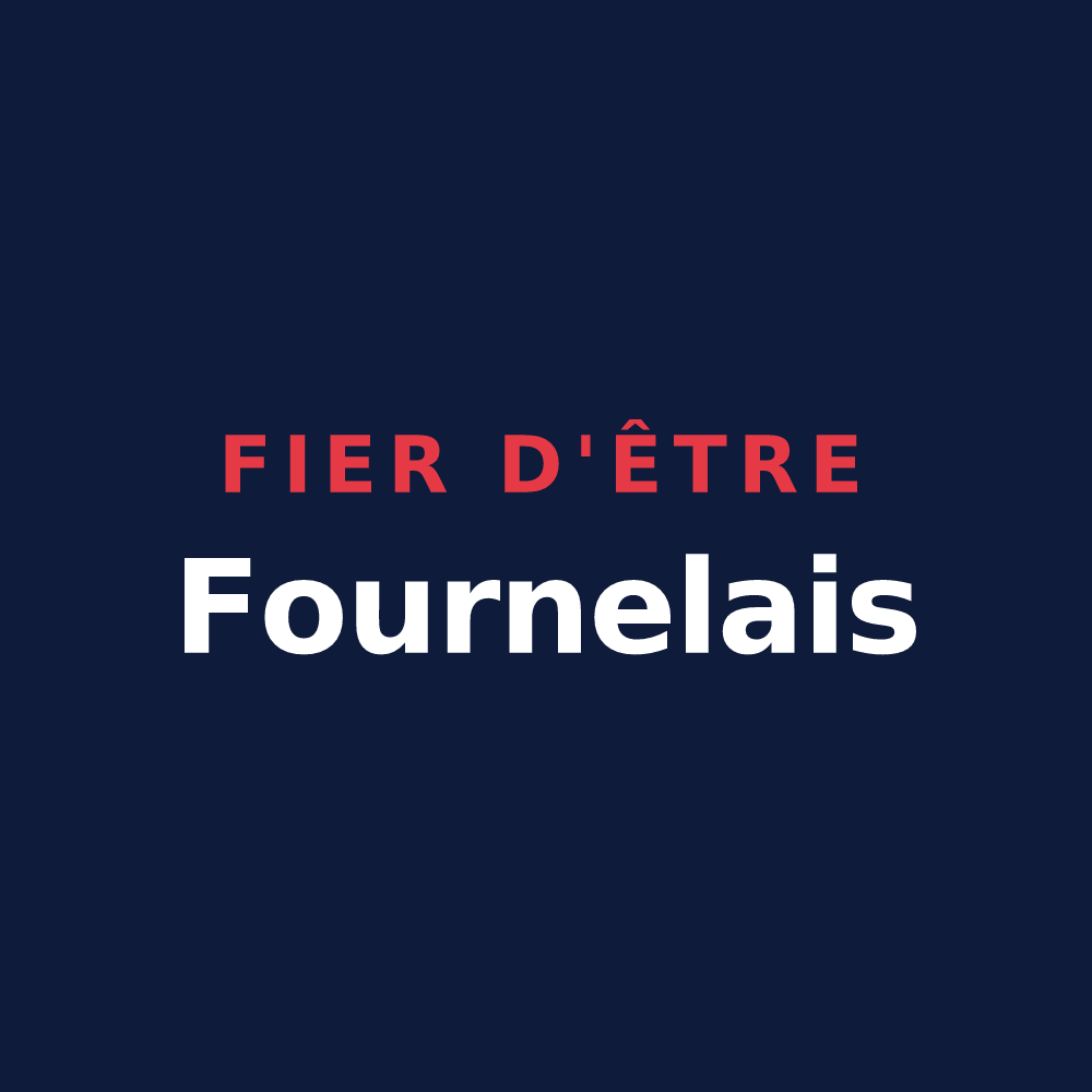 T-shirt « Fier d'être Fournelais » — design pour Fournels