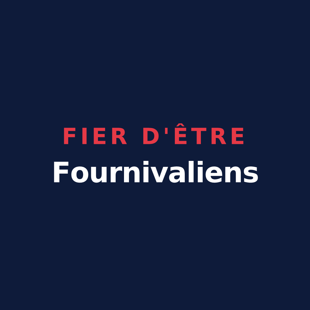 T-shirt « Fier d'être Fournivaliens » — design pour Fournival