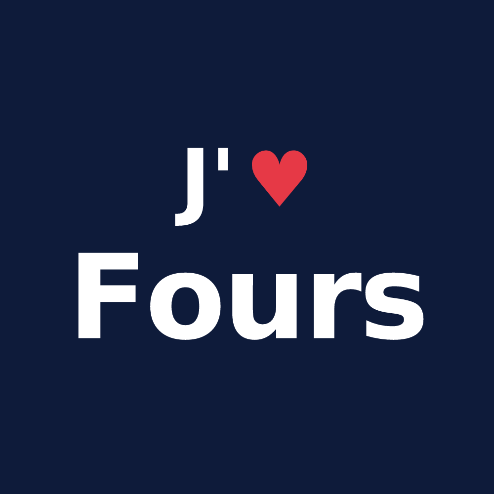 T-shirt personnalisé Fours — design J'aime Fours