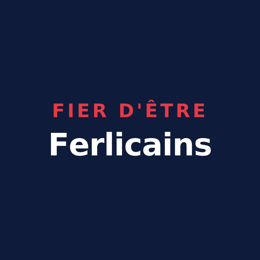 T-shirt « Fier d'être Ferlicains » — design pour Fraillicourt
