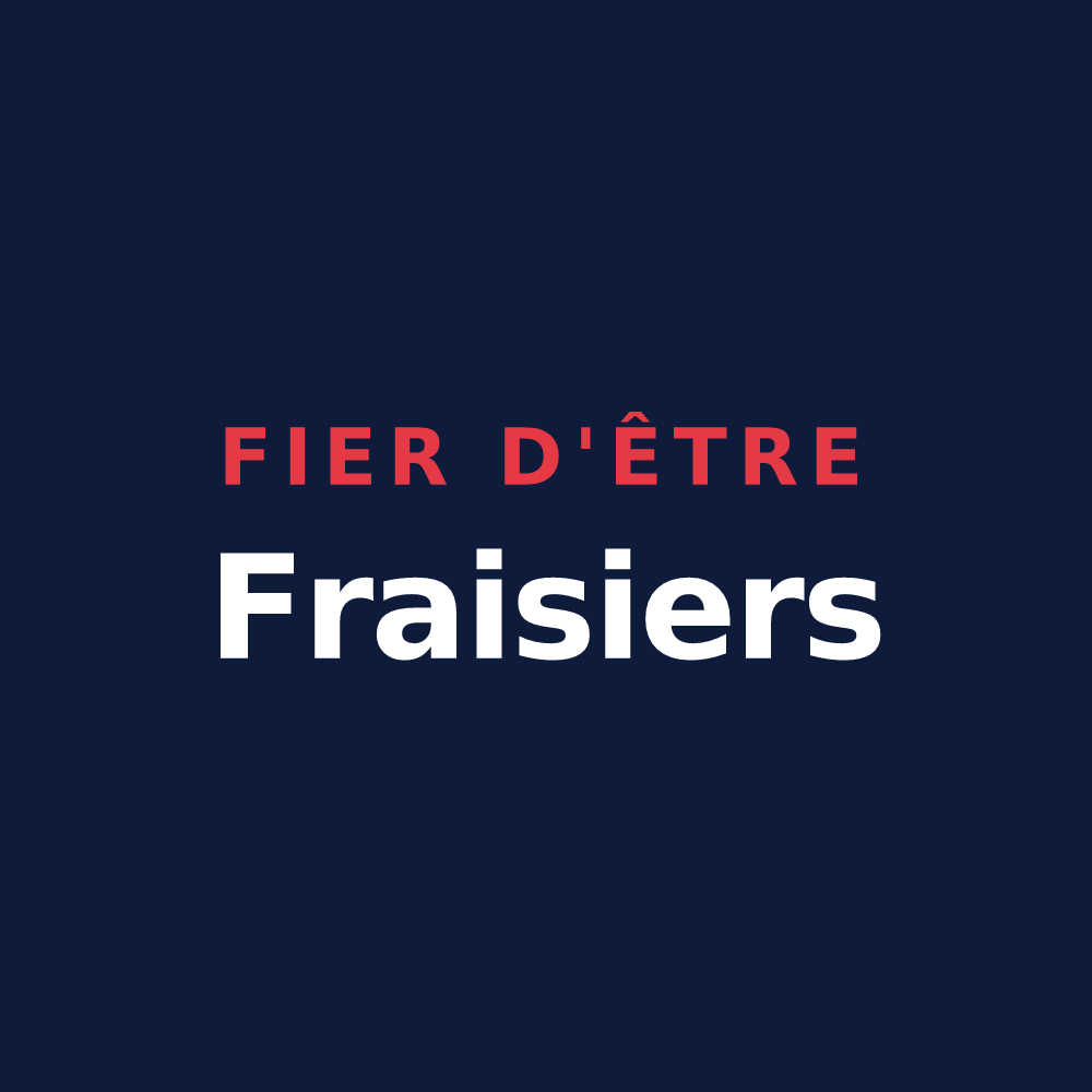 T-shirt « Fier d'être Fraisiers » — design pour Frais