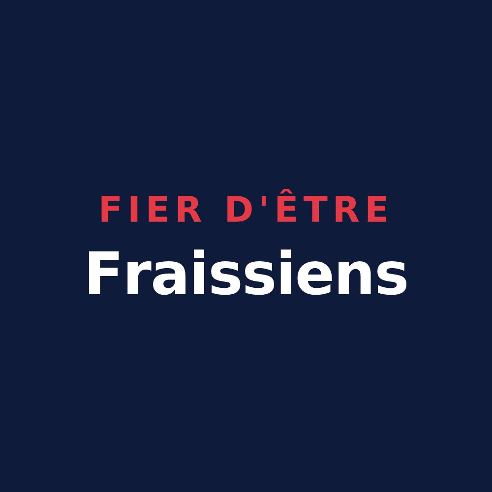 T-shirt « Fier d'être Fraissiens » — design pour Fraissé-des-Corbières