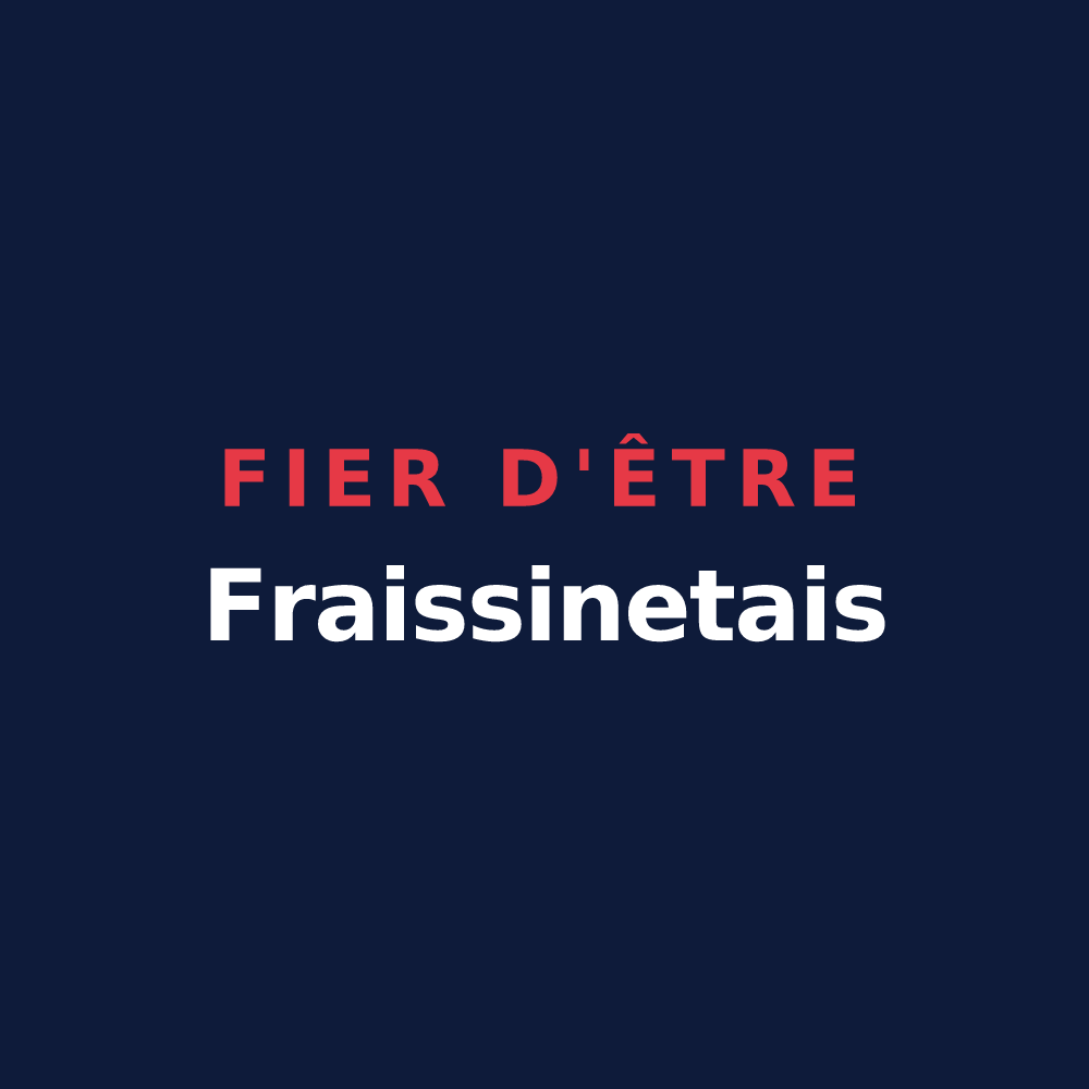 T-shirt « Fier d'être Fraissinetais » — design pour Fraissinet-de-Fourques