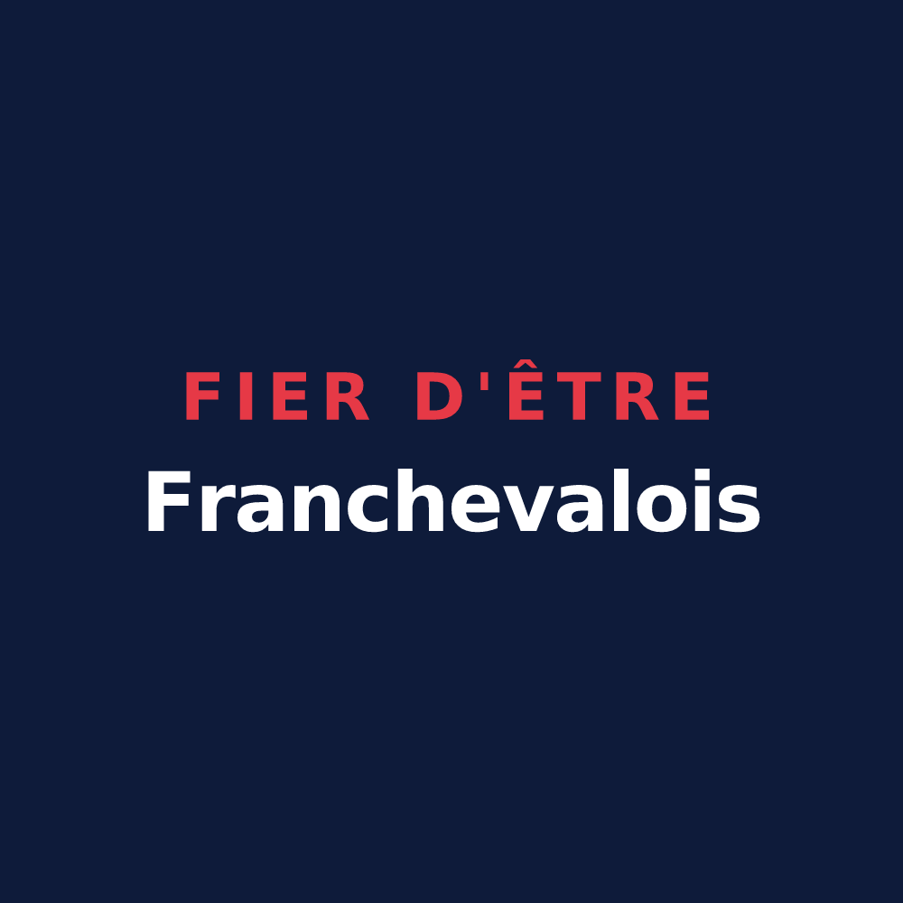 T-shirt « Fier d'être Franchevalois » — design pour Francheval