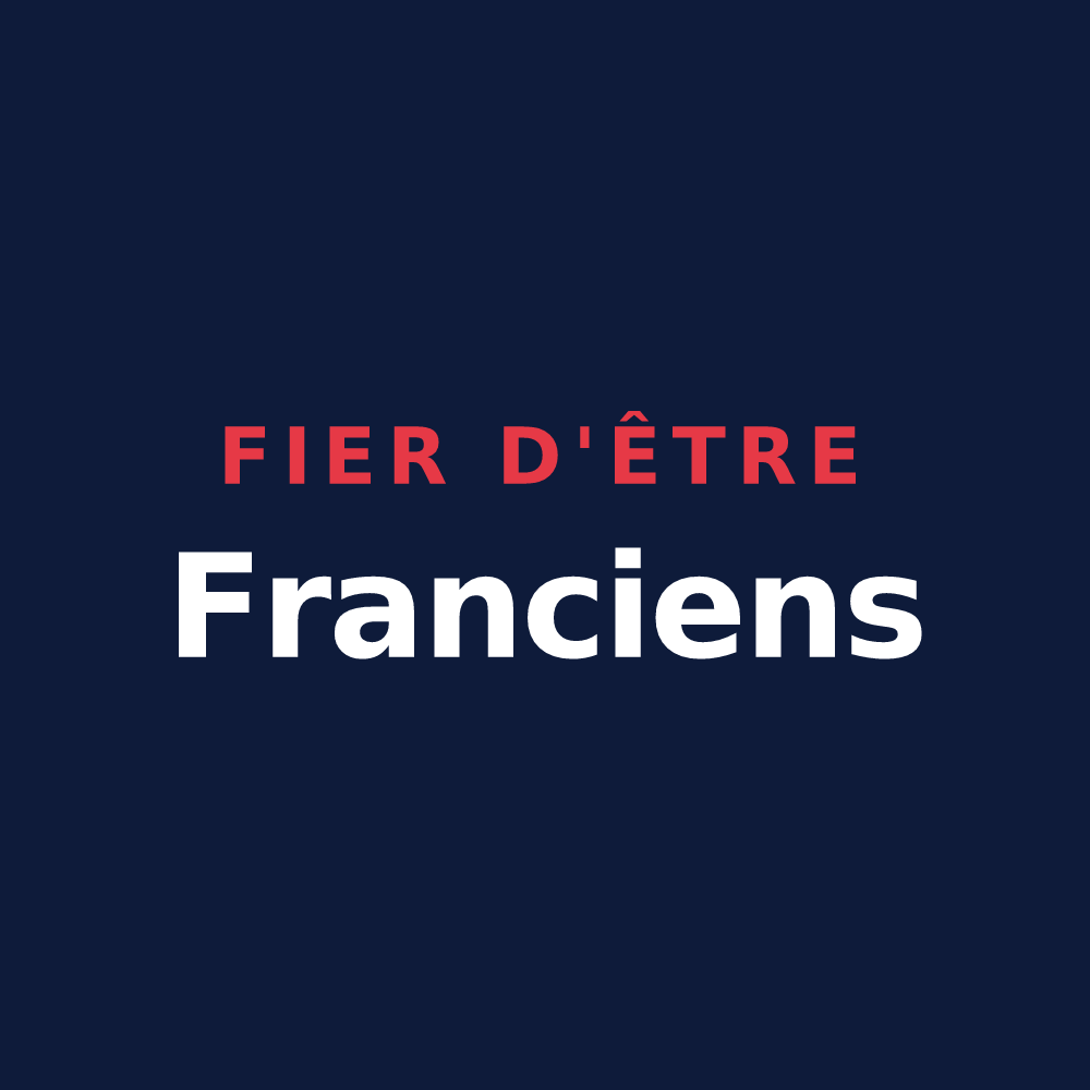 T-shirt « Fier d'être Franciens » — design pour François