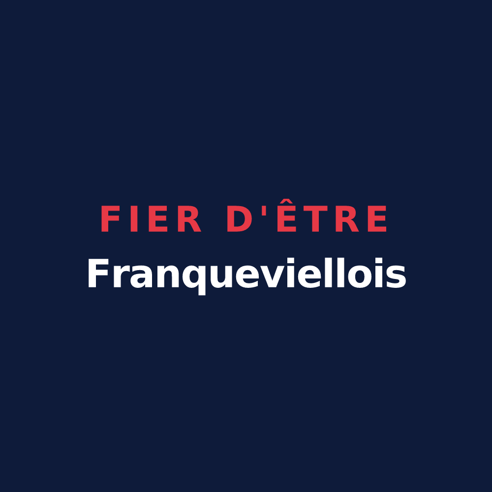 T-shirt « Fier d'être Franqueviellois » — design pour Franquevielle