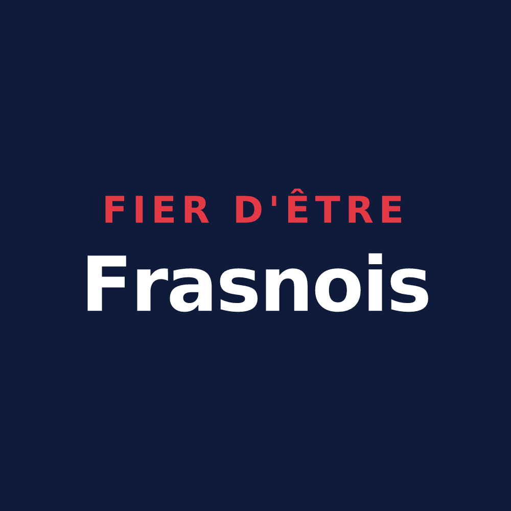 T-shirt « Fier d'être Frasnois » — design pour Frasne