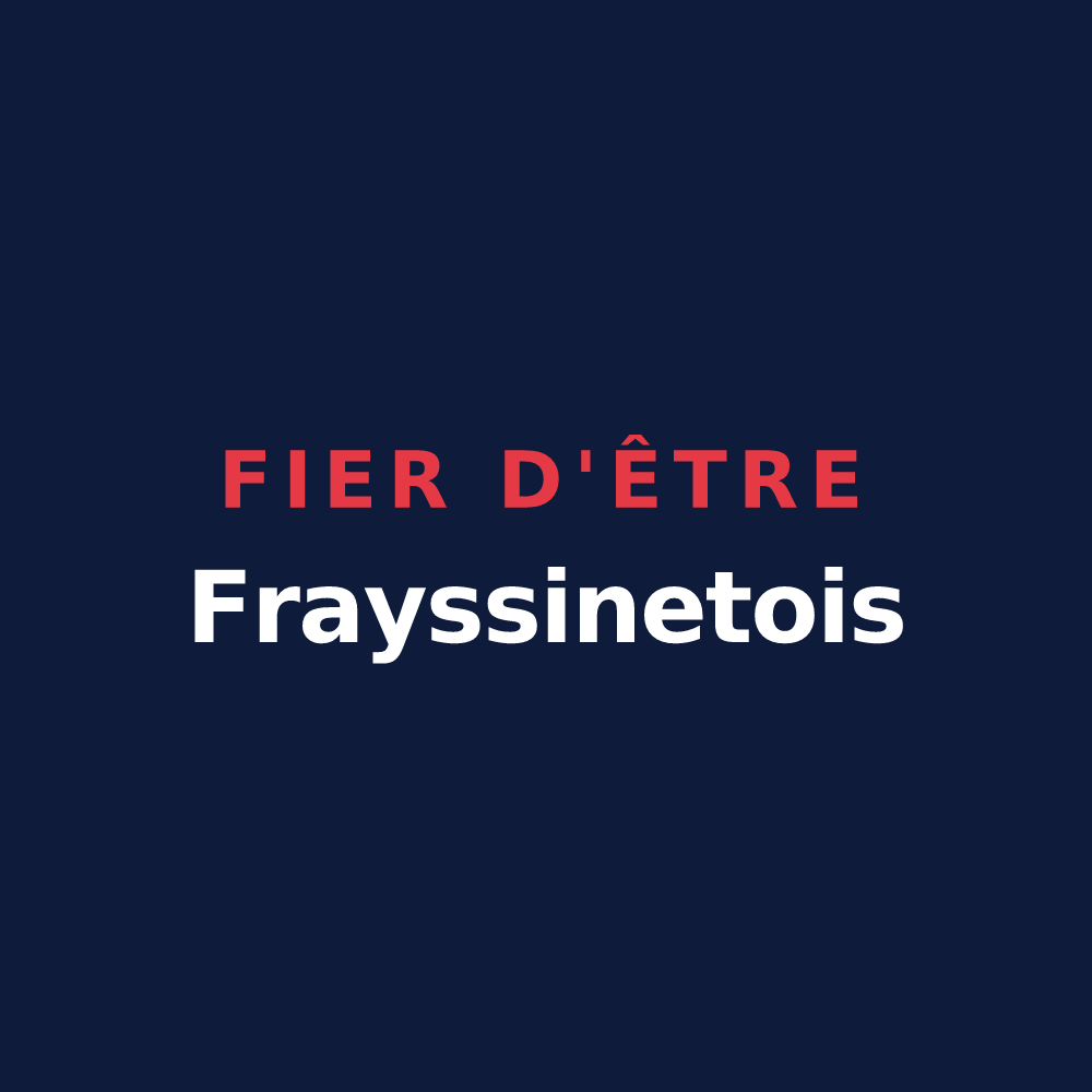 T-shirt « Fier d'être Frayssinetois » — design pour Frayssinet-le-Gélat