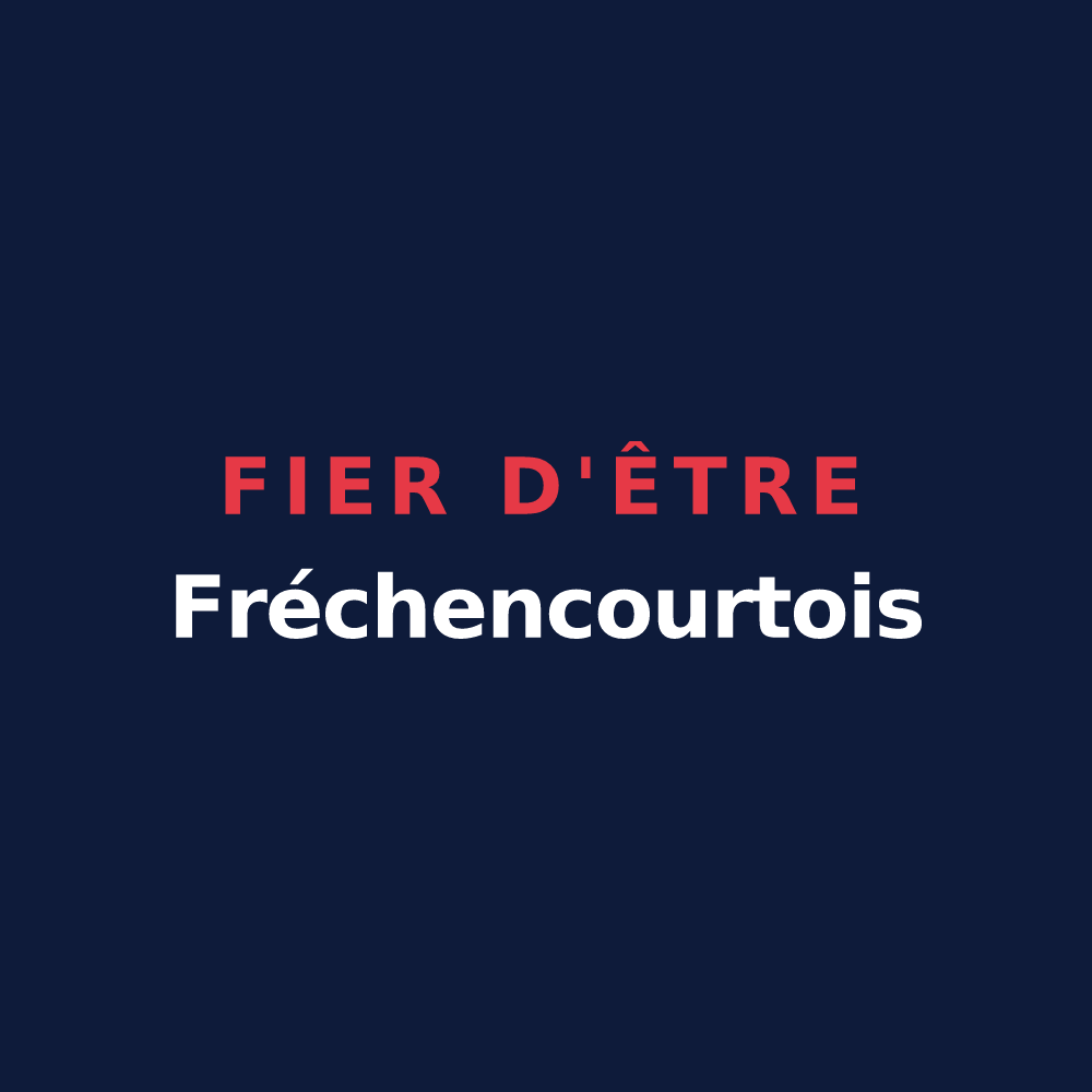 T-shirt « Fier d'être Fréchencourtois » — design pour Fréchencourt