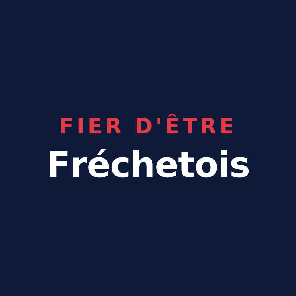 T-shirt « Fier d'être Fréchetois » — design pour Fréchet-Aure