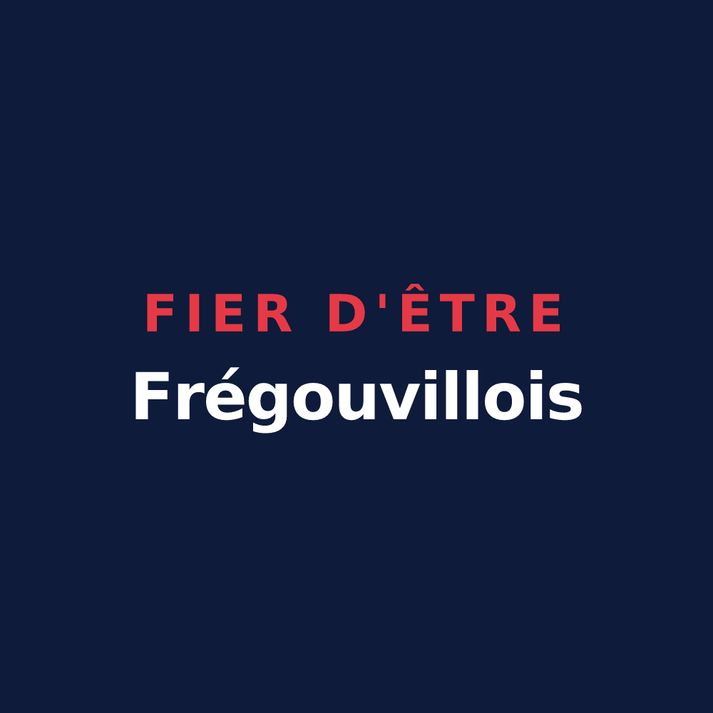 T-shirt « Fier d'être Frégouvillois » — design pour Frégouville