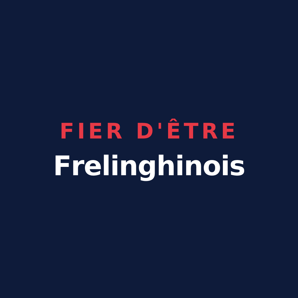 T-shirt « Fier d'être Frelinghinois » — design pour Frelinghien