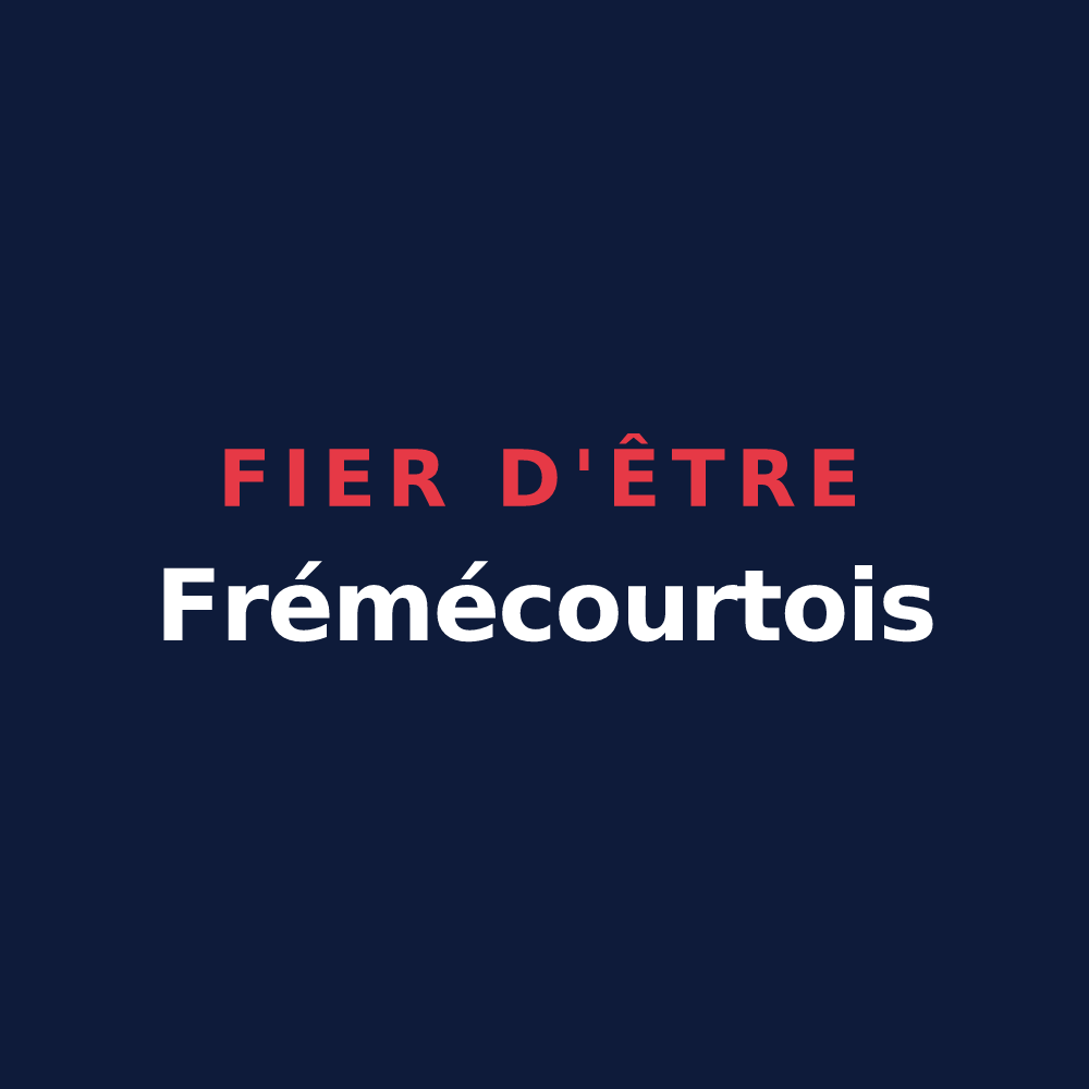 T-shirt « Fier d'être Frémécourtois » — design pour Frémécourt