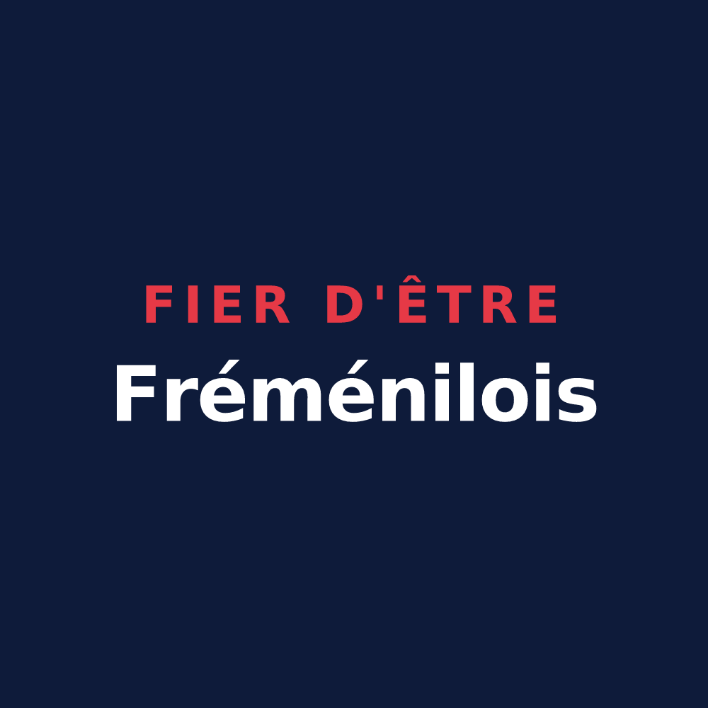 T-shirt « Fier d'être Fréménilois » — design pour Fréménil