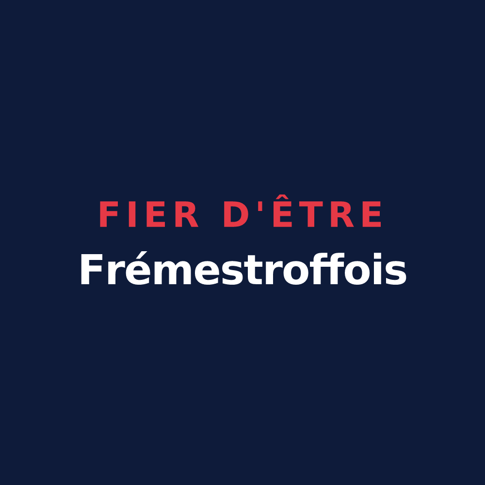 T-shirt « Fier d'être Frémestroffois » — design pour Frémestroff