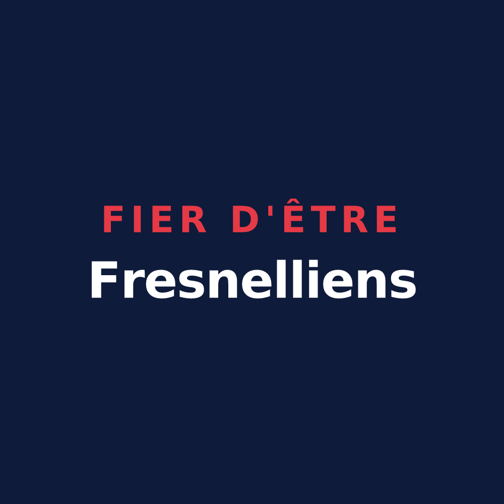 T-shirt « Fier d'être Fresnelliens » — design pour Frenelle-la-Petite