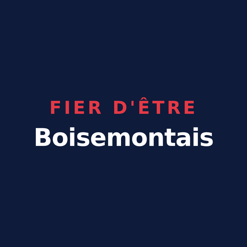T-shirt « Fier d'être Boisemontais » — design pour Frenelles-en-Vexin