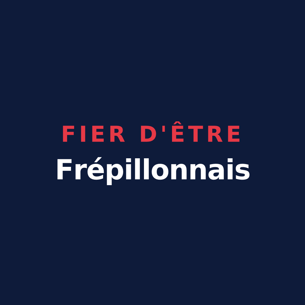 T-shirt « Fier d'être Frépillonnais » — design pour Frépillon
