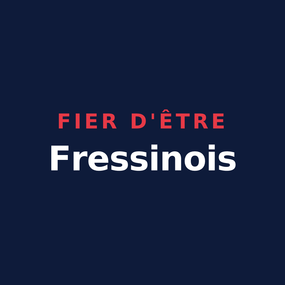 T-shirt « Fier d'être Fressinois » — design pour Fressain