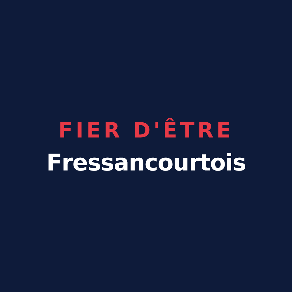 T-shirt « Fier d'être Fressancourtois » — design pour Fressancourt