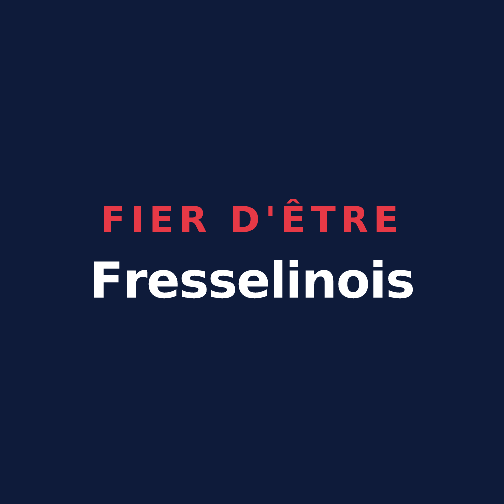 T-shirt « Fier d'être Fresselinois » — design pour Fresselines