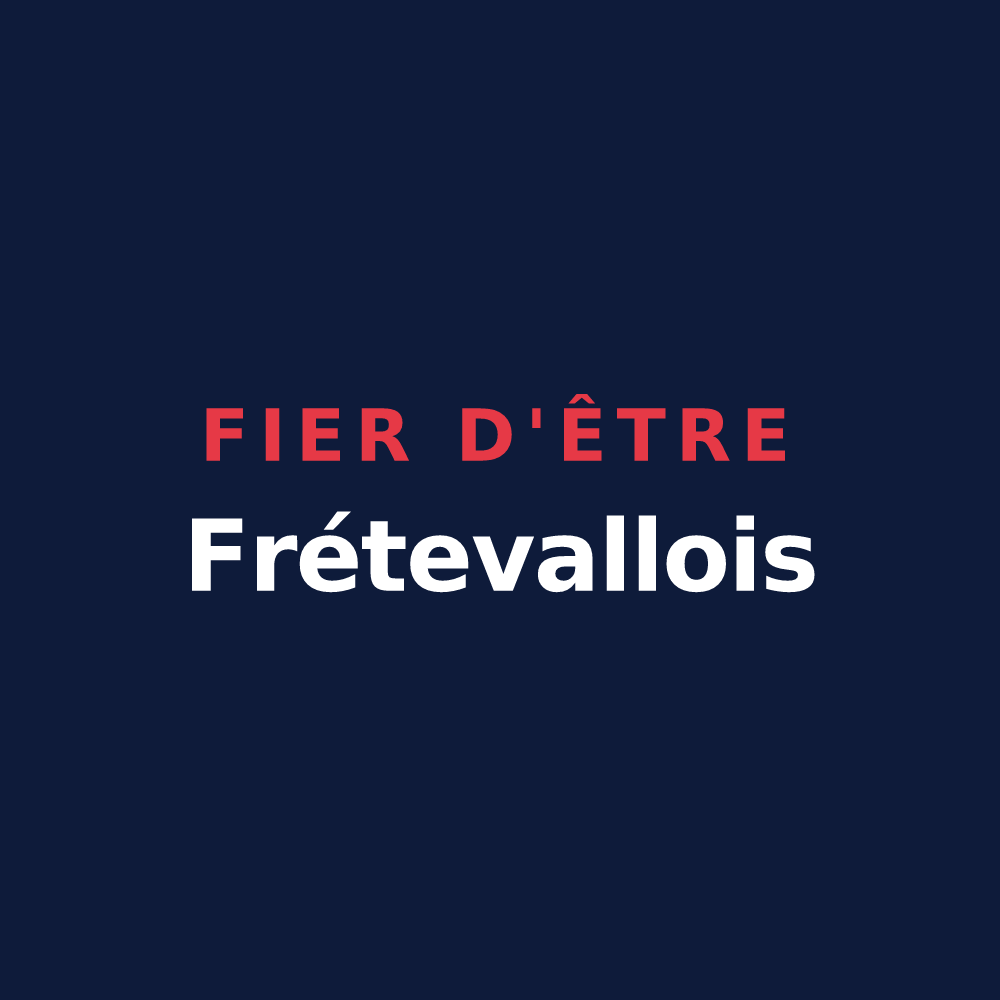T-shirt « Fier d'être Frétevallois » — design pour Fréteval