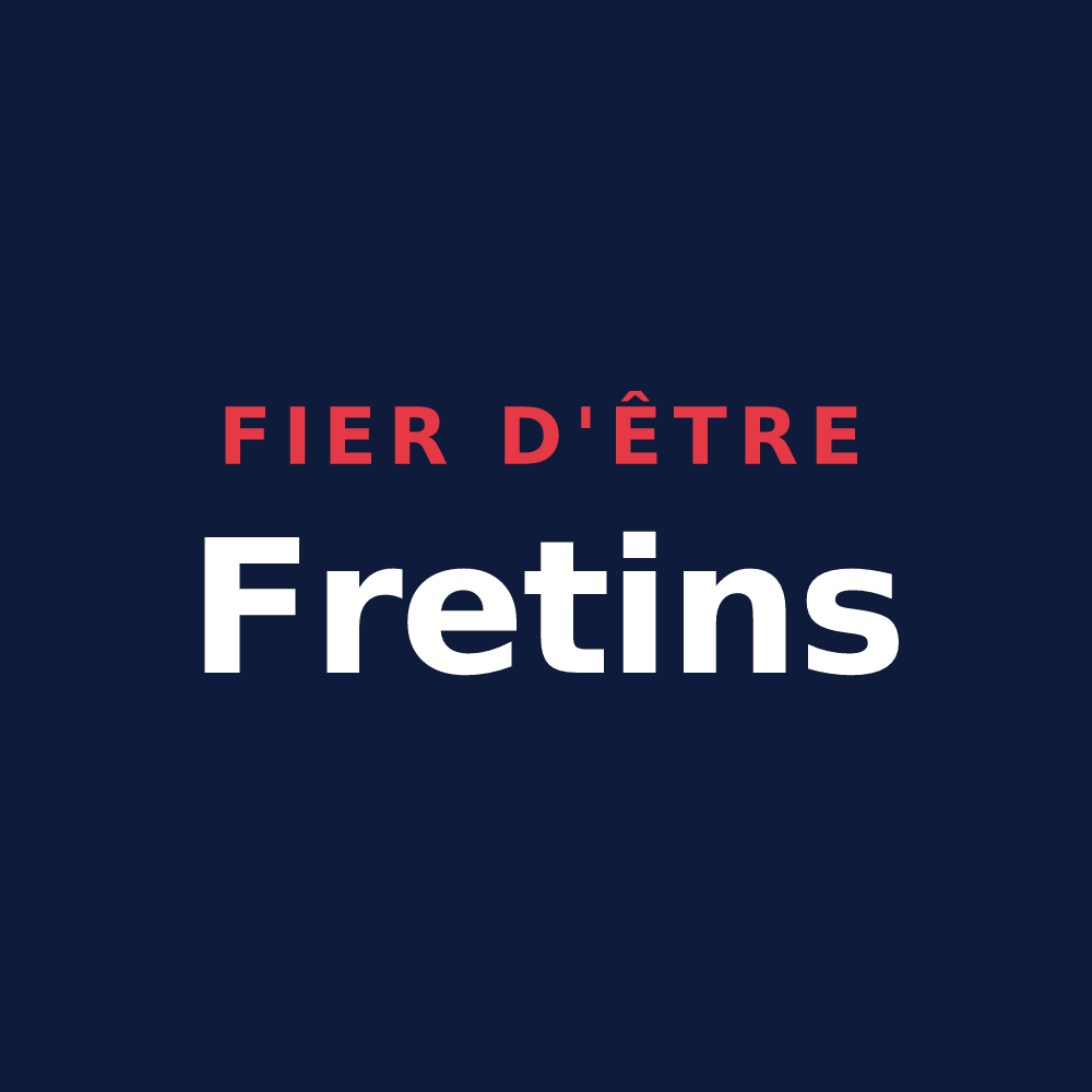 T-shirt « Fier d'être Fretins » — design pour Fretigney-et-Velloreille