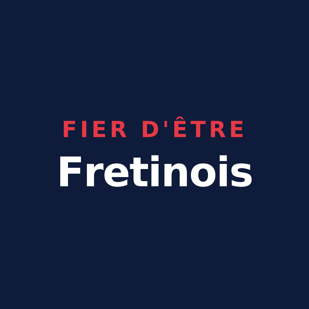 T-shirt « Fier d'être Fretinois » — design pour Fretin