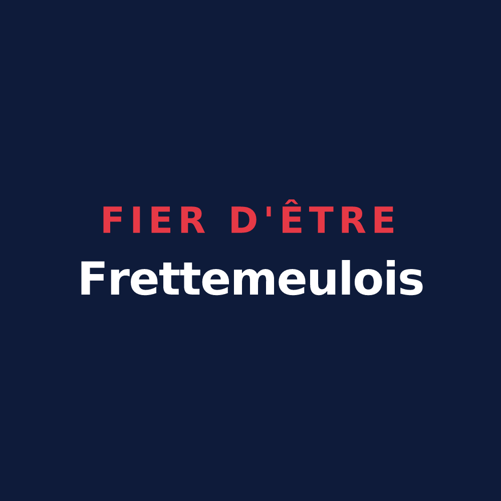 T-shirt « Fier d'être Frettemeulois » — design pour Frettemeule