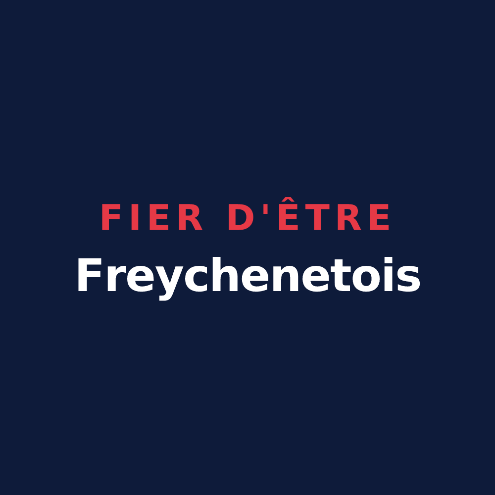 T-shirt « Fier d'être Freychenetois » — design pour Freychenet